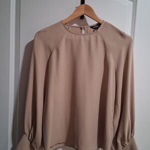 Express Tan Blouse